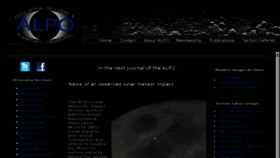 What Alpo-astronomy.org website looked like in 2018 (7 years ago)