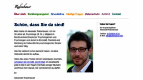 What Alexander-rubenbauer.de website looked like in 2018 (5 years ago)