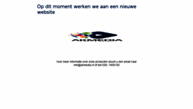 What Akmedia.nl website looked like in 2018 (5 years ago)