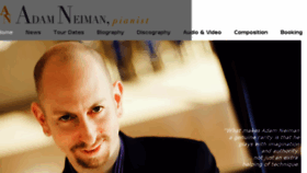 What Adamneiman.com website looked like in 2018 (5 years ago)
