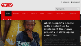 What Abilis.fi website looked like in 2018 (5 years ago)