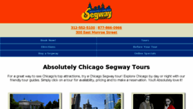 What Absolutelychicagosegway.com website looked like in 2018 (5 years ago)