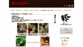 What Ameshako.com website looked like in 2018 (5 years ago)