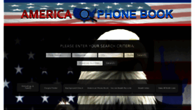 What Americaphonebook.com website looked like in 2018 (5 years ago)