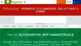What Androidappania.com website looked like in 2018 (5 years ago)