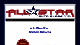 What Allstarwindshields.com website looked like in 2018 (5 years ago)