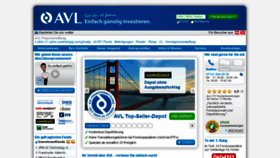 What Avl-investmentfonds.de website looked like in 2018 (5 years ago)