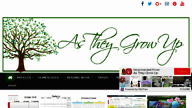 What Astheygrowup.com website looked like in 2018 (5 years ago)