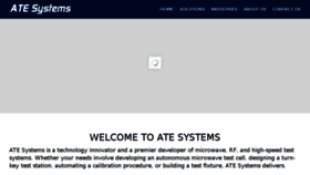 What Atesystems.com website looked like in 2018 (5 years ago)