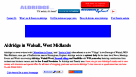 What Aldridge-web.com website looked like in 2018 (5 years ago)