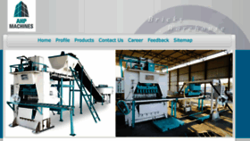 What Ahpmachines.com website looked like in 2018 (7 years ago)