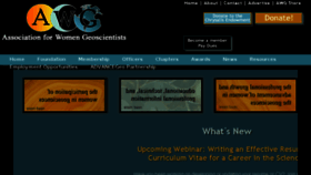 What Awg.org website looked like in 2018 (5 years ago)