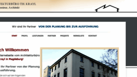 What Architekt-krayl.de website looked like in 2018 (5 years ago)