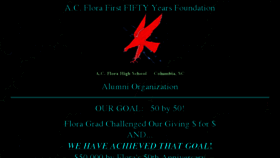 What Acflora.org website looked like in 2018 (5 years ago)