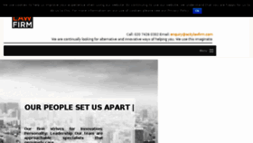 What Acitylawfirm.com website looked like in 2018 (5 years ago)