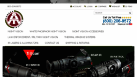 What Auroratactical.com website looked like in 2018 (5 years ago)