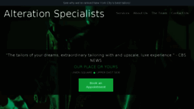 What Alterationspecialists.com website looked like in 2018 (5 years ago)