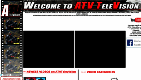 What Atvtv.com website looked like in 2018 (5 years ago)