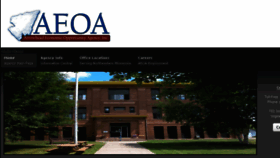 What Aeoa.org website looked like in 2018 (5 years ago)