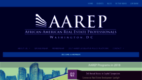 What Aarepdc.org website looked like in 2018 (5 years ago)