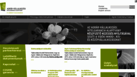 What Avhga.hu website looked like in 2018 (5 years ago)