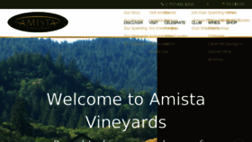 What Amistavineyards.com website looked like in 2018 (5 years ago)