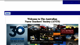 What Ants.org.au website looked like in 2018 (5 years ago)