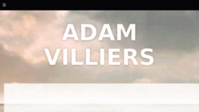What Adamvilliers.com website looked like in 2018 (5 years ago)