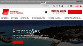 What Acp-viagens.pt website looked like in 2018 (5 years ago)