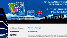 What Acem2017.org website looked like in 2018 (5 years ago)