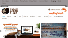 What Animal-medical-clinic.com website looked like in 2018 (5 years ago)