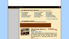 What Algerie-vente.com website looked like in 2018 (5 years ago)