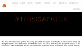 What Africatravelassociation.org website looked like in 2018 (5 years ago)