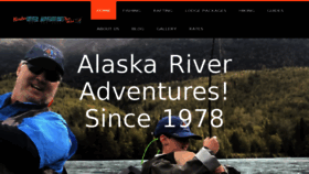 What Alaskariveradventures.com website looked like in 2018 (5 years ago)