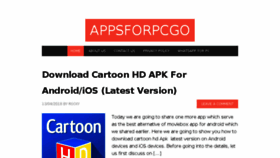 What Appsforpcgo.com website looked like in 2018 (5 years ago)