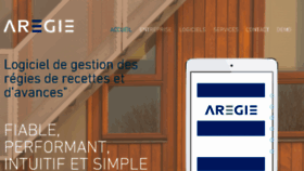 What Aregie.com website looked like in 2018 (5 years ago)