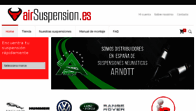 What Airsuspension.es website looked like in 2018 (5 years ago)