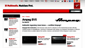 What Ampegsvx.com website looked like in 2018 (5 years ago)