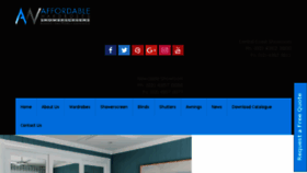 What Affordablewardrobes.net.au website looked like in 2018 (5 years ago)