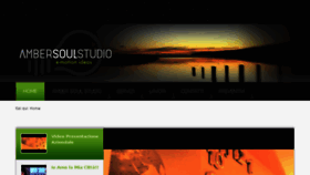 What Ambersoulstudio.com website looked like in 2018 (5 years ago)
