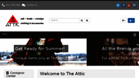 What Atticclothes.com website looked like in 2018 (5 years ago)