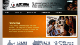 What Alertindia.org website looked like in 2018 (5 years ago)