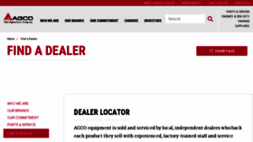 What Agcocorpdealers.com website looked like in 2018 (5 years ago)