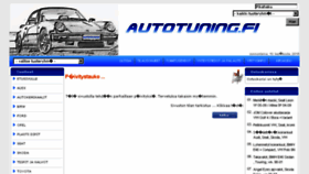 What Autotuning.fi website looked like in 2018 (5 years ago)