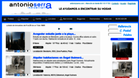 What Antoniojserra.com website looked like in 2018 (5 years ago)