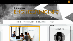 What Automationengineeringinfo.com website looked like in 2018 (5 years ago)