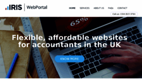 What Accountantwebsmiths.co.uk website looked like in 2018 (5 years ago)