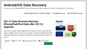 What Android-ios.data-photo-recovery-tips.com website looked like in 2018 (5 years ago)