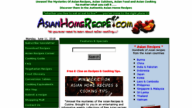 What Asianhomerecipe.com website looked like in 2018 (5 years ago)