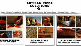 What Artisanpizzasolutions.com website looked like in 2018 (5 years ago)